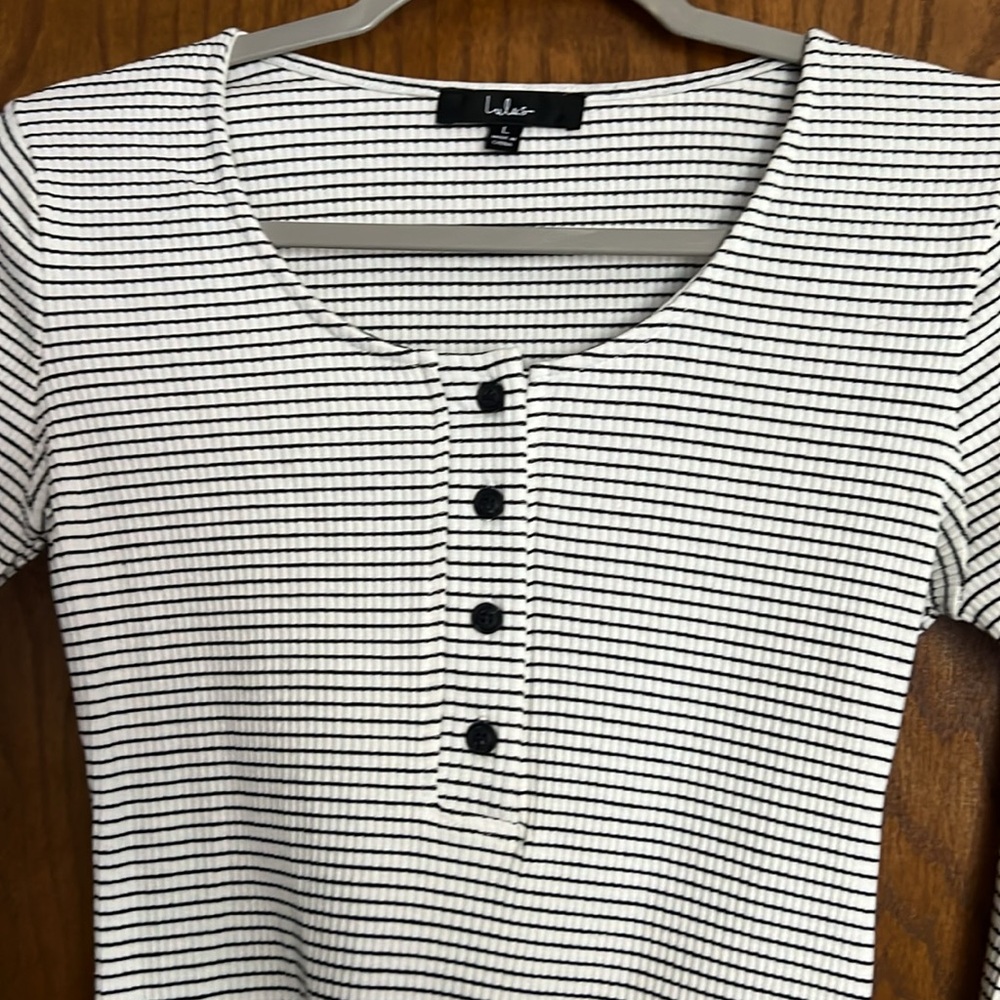 Lulus Ribbed bodysuit size large